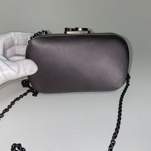 CORTO MOLTEDO Leather/Silk Clutch ITALY